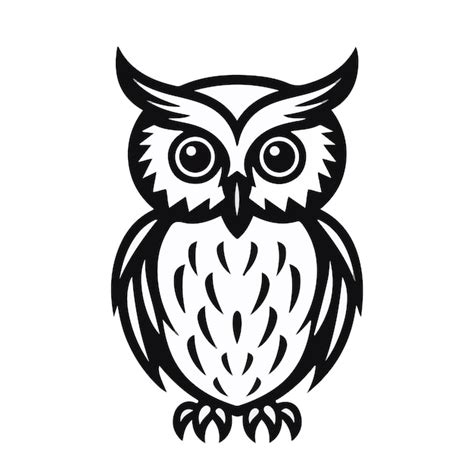 Premium Vector Owl Sketch Vector