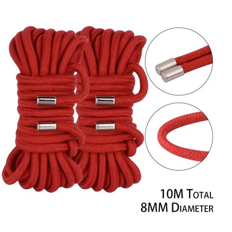 Buy 10M 8MM Thicken Shibari Art Rope Bondage Slave Restraint Sex Toys