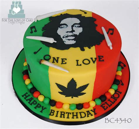 Bc4340 Bob Marley Rasta Cake Toronto A Photo On Flickriver