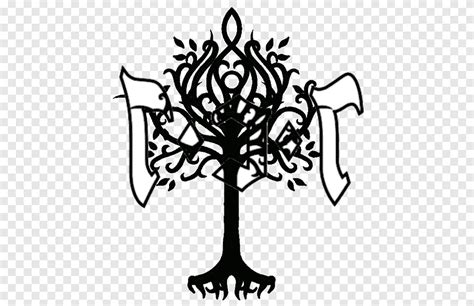 White Tree Of Gondor Stencil