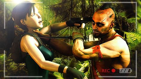 Fondo De Pantalla De Far Cry Cuchillo Lara Croft Tomb Raider Arte