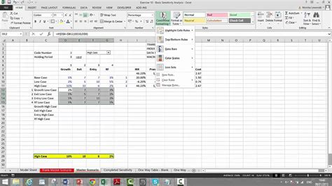 Sensitivity Analysis Youtube