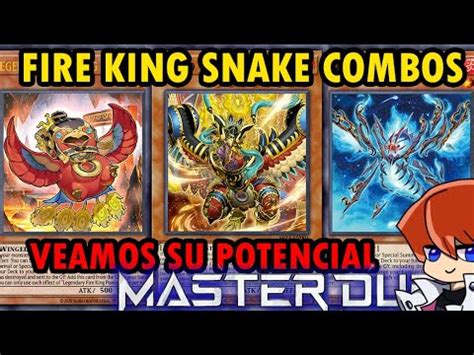 Fire King Snake Eye Nuevo Tier Master Duel Combos Carta Guia Yu Gi