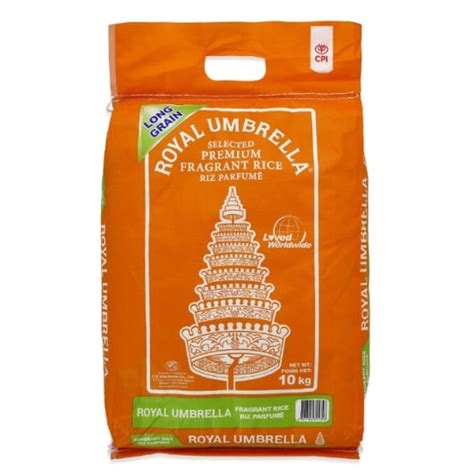 Riz parfumé long grain ROYAL UMBRELLA le sachet de 10Kg à Prix Carrefour