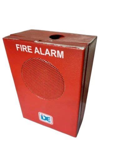 Mild Steel Ms Fire Alarm Hooter V M At Rs In Indore Id