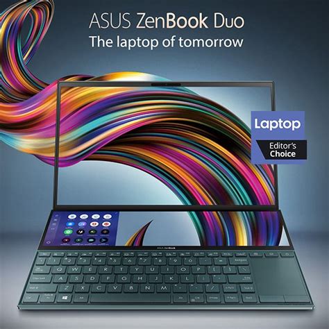 Asus Zenbook Pro Duo 15 Oled Ux582 Laptop With I7 10870h Dual Screens Artofit