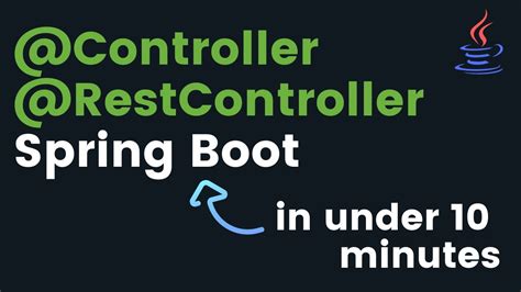 Controller Restcontroller Annotations In Spring Boot Java Rest