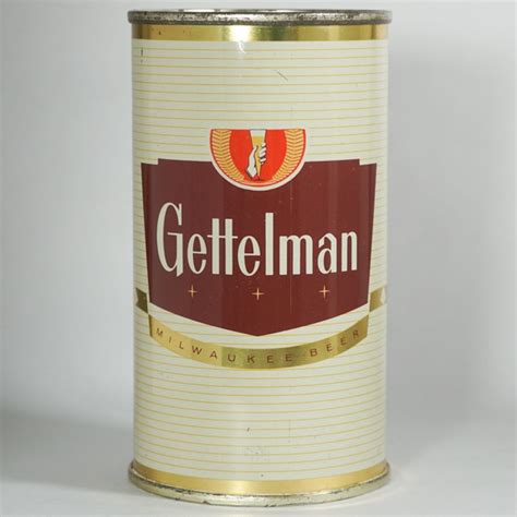 Lot Detail Gettelman Beer Flat Top Large Shield