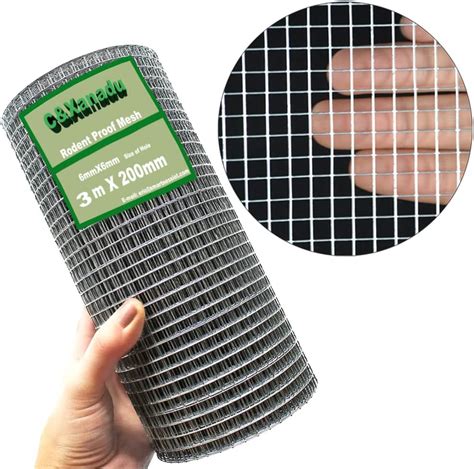 Ratmesh Rodent Proofing Wire Metal Mesh Blocks Rats Mice M X Mm