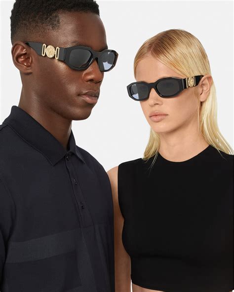 Versace Medusa Biggie Sonnenbrille Für Herren De Online Store