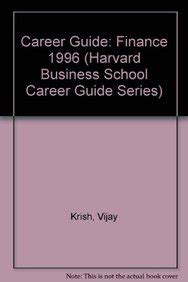 career guide finance  vijay krish  amazoncom books