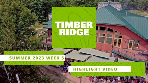 Trout Lake Camps Timber Ridge Week 5 2023 Highlight Video YouTube