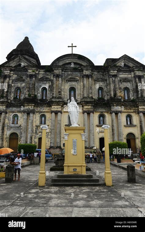 The Basilica St Martin De Tours In The Heritage Town Of Taal Batangas