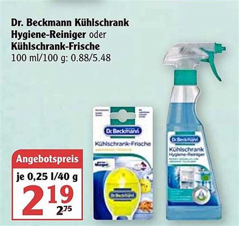 Dr Beckmann Kühlschrank Hygien reiniger Oder Kühlschrank frische