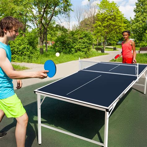 Tiktun Ping Pong Table Professional MDF Table Tennis Table With Quick