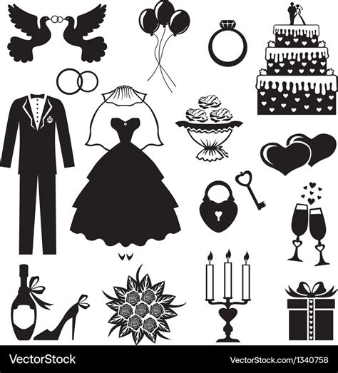 Wedding Royalty Free Vector Image Vectorstock