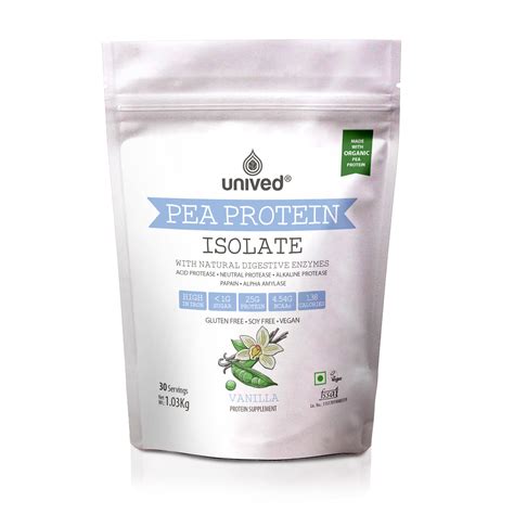 Pea Protein Isolate Organic Vegan Pea Protein With Natural Digestive