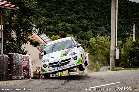 Jake Dominik Ba Ura V T Zslav Opel Adam Cup Rally Vy Kov