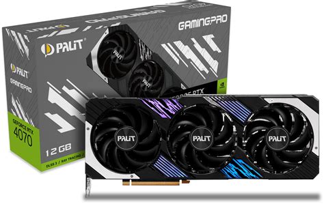 GeForce RTX 4070 GamingPro 12GB GDDR6X Semi Fanless Graphics Card