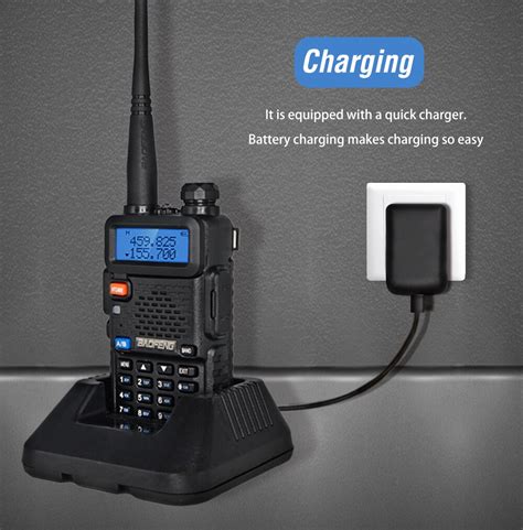 2pcs Baofeng UV 5R Walkie Talkie High Power Amateur Ham CB Radio