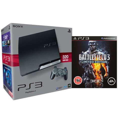 Playstation 3 PS3 Slim 320GB Console: Bundle (Includes Battlefield 3: Limited Edition) Games ...