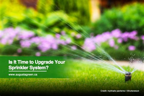 Is It Time To Upgrade Your Sprinkler System Augusta Green Sprinklers