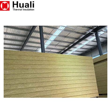 Roofing Thermal Insulation Waterproof Basalt Stone Wool Slab Rock Wool Board China Rock Wool