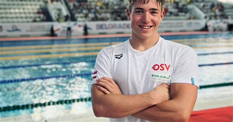 Österreichischer Schwimmverband Lukas Edl im JEM Finale