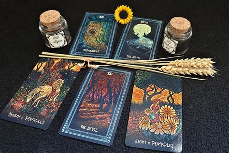 Autumn Fall Equinox Sabbat Five Card Intuitive Tarot Reading Etsy