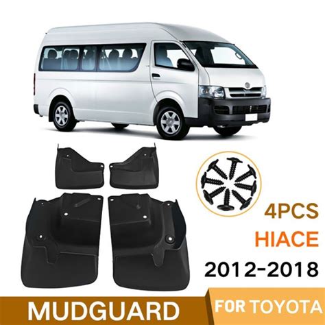 Car Mudflapor For Toyota Hiace Fender Mud Guard Flap Splash Flaps