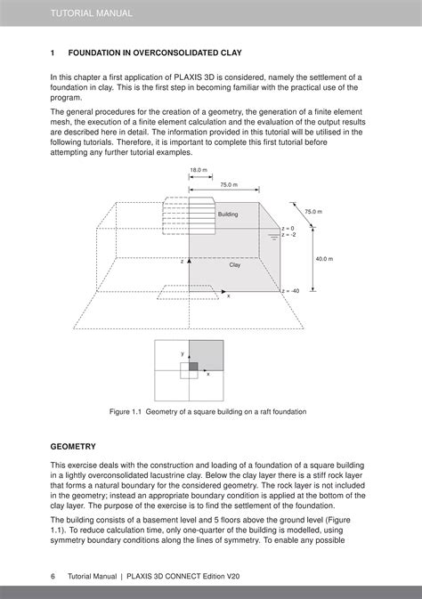 Plaxis D Tutorial Manual Pdf