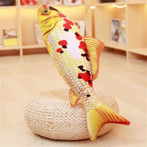 Mon Lapinou Koi Plush Toys Stuffed Soft Fish Doll Soft Koi Pillow Plush