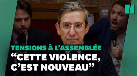 À lAssemblée le député Charles de Courson inquiet de la violence dans