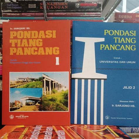 Jual Pondasi Tiang Pancang Jilid 1 2 Shopee Indonesia