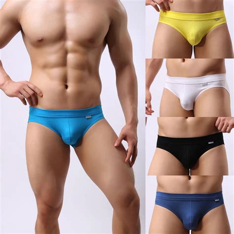 New 2017 Brave Person Underwear Man Briefs Brand Solid Cotton Nylon Fashion Sexy Comfortable