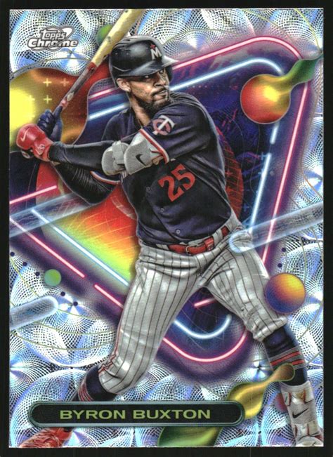 2023 Topps Cosmic Chrome Nucleus Refractors 13 Byron Buxton NM MT