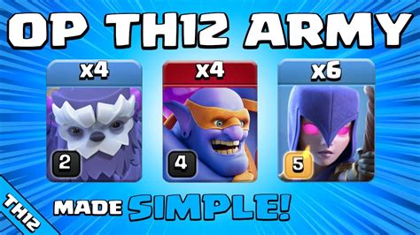 Super Bowler At Town Hall 12 Op Th12 Attack Strategy Clash Of Clans Youtube