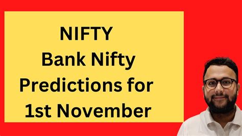 Nifty Bank Nifty Predictions For St Nov Bourse Academy Youtube