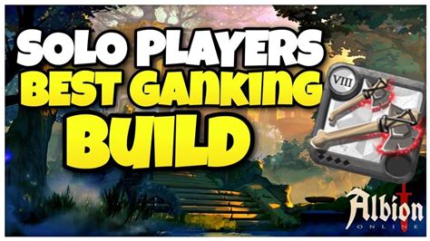 Solo Players The Best Solo Ganking Build In Albion Online Bear Paws