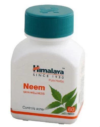 Himalaya Pure Herbs Neem Skin Wellness Tablet 60 Tablets At Rs 505