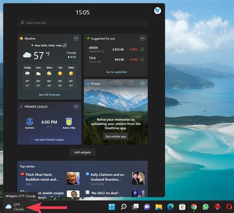 How To Remove The Weather Icon From The Taskbar In Windows 11 Gear Up Windows