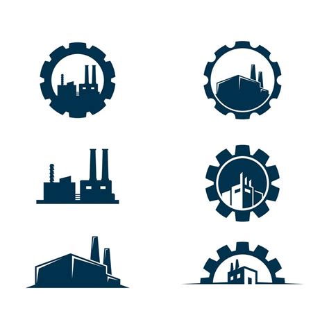 Ilustraci N De Dise O De Icono De Vector De Industria Vector En