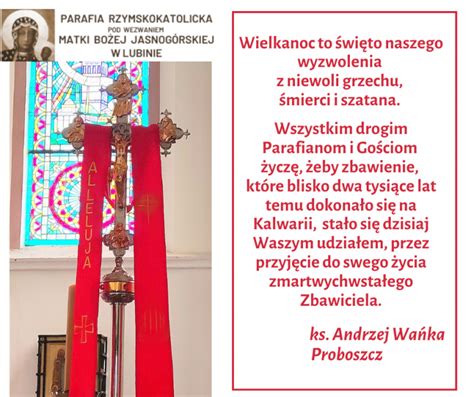 Yczenia Wielkanoc Parafia Rzymskokatolicka Pw Matki Bo Ej