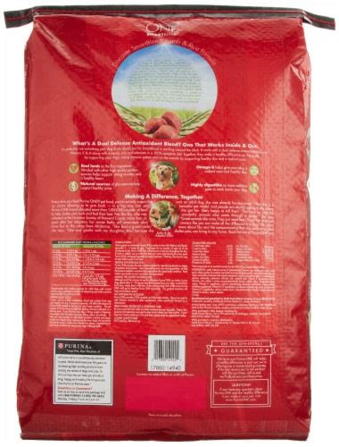 Purina One Natural Smartblend Lamb And Rice Formula Dry Dog Food Pack