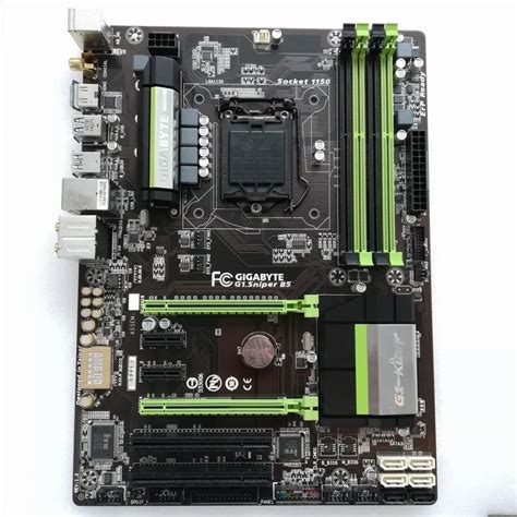 Placa M E Original Para Gigabyte G Sniper B Lga Ddr Para I