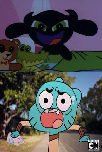 Buttercup Scared Gumball by wreny2001 on DeviantArt