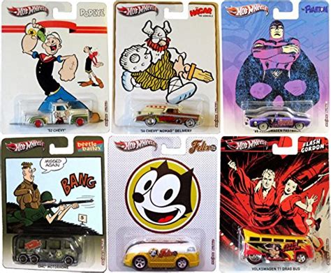 Buy King Featured Syndicate Comics Hot Wheels Nostalgia Set Popeye Beetle Bailey Flash