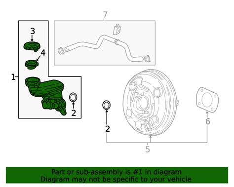 46101 THR A02 Master Cylinder Set Genuine Honda Parts