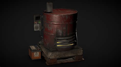 Handmade Electric Furnace 3d Model By Shedmon F695a96 Sketchfab