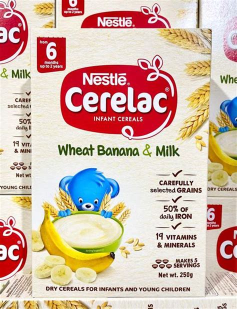 Cerelac Wheat Banana And Milk Lazada Ph